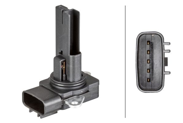HELLA 8ET 358 095-491 Mass Air Flow Sensor
