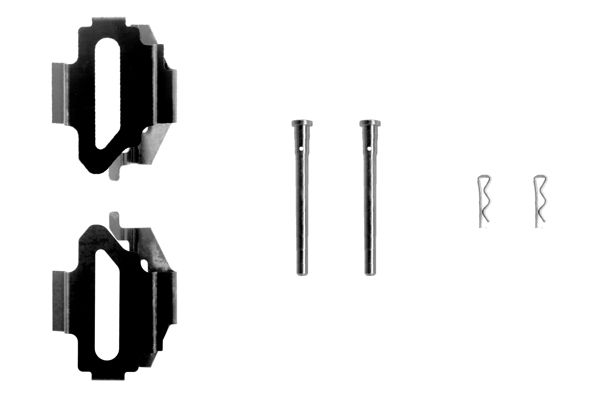 Zubeh&ouml;rsatz, Scheibenbremsbelag