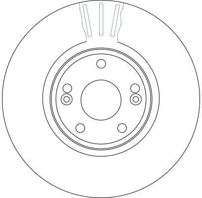 TRW BRAKE DISC - TecDoc 2