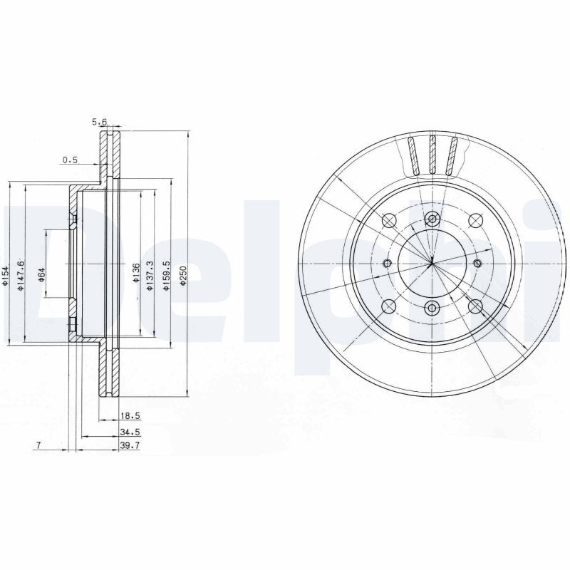 Brake Disc BG2583