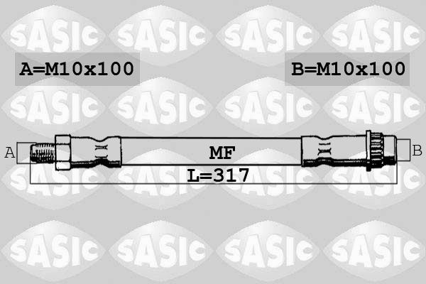 SBH4094 SASIC fékcső