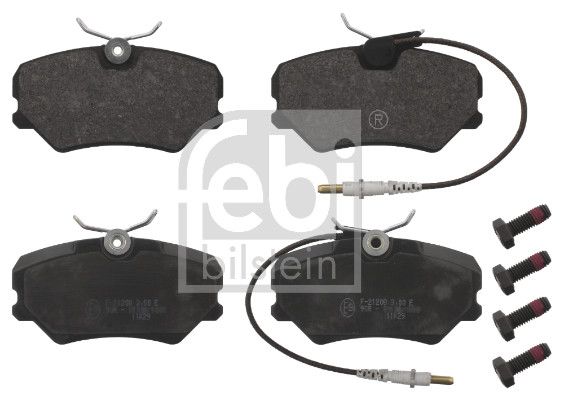 Bremsbelagsatz, Scheibenbremse