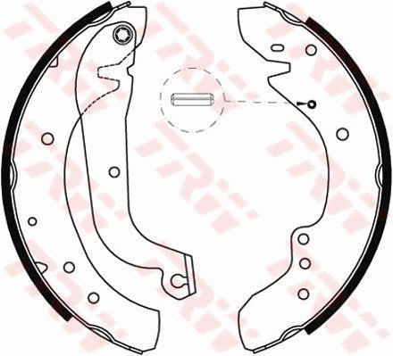 Brake Shoe Set GS8565