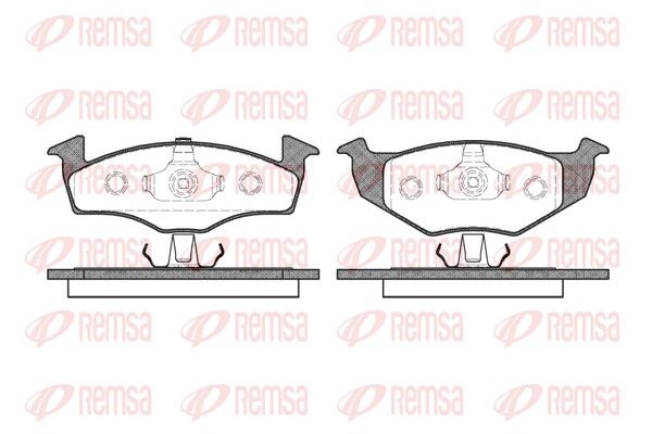 Premium Front Brake Pad Set Premium Front Brake Pad Set