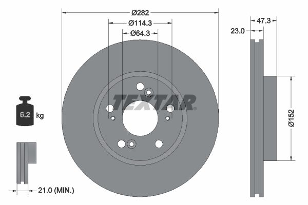 Brake Disc 92128400