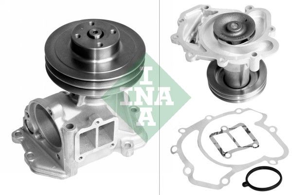 Wasserpumpe, Motork&uuml;hlung