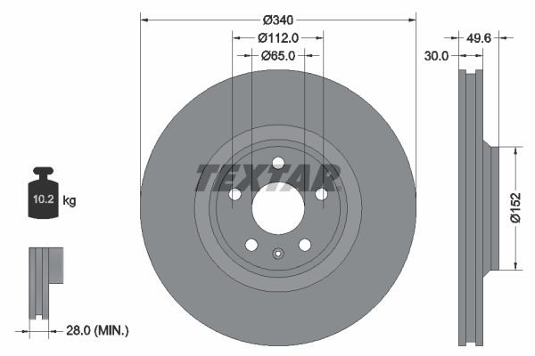 Brake Disc 92160505