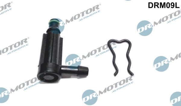 Dr.Motor Automotive DRM09L Hose Connector, fuel hose