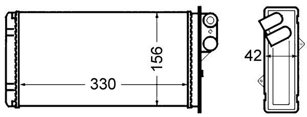 Radiador de calefacción, calefacción interior