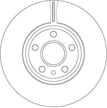 TRW BRAKE DISC - TecDoc 2