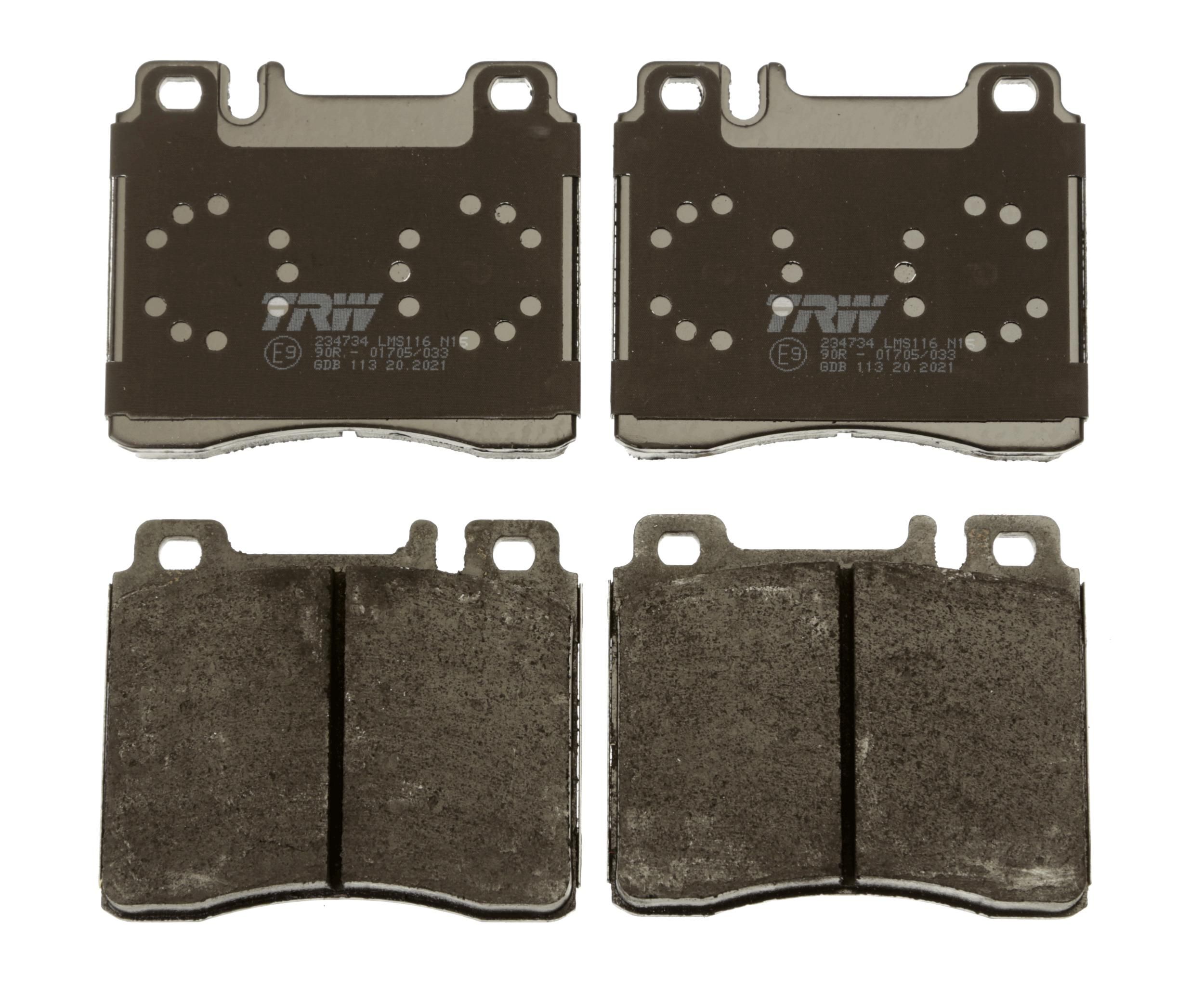 TRW DISC BRAKE PADS - TecDoc 2