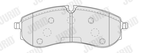 Brake Pad Set, disc brake 574201J