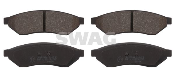 Brake Pad Set, disc brake 89 91 6722