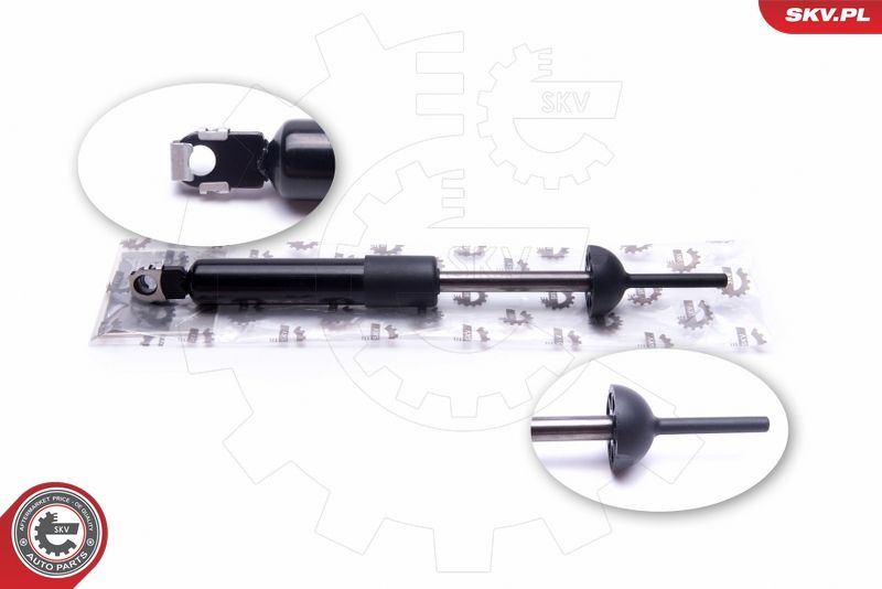 Gasfeder, Motorhaube