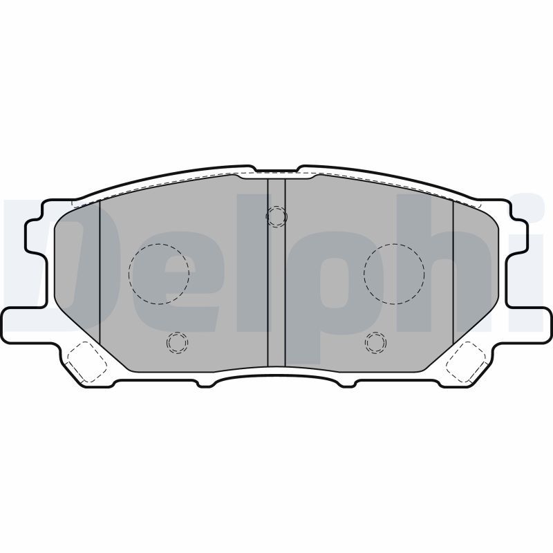 Brake Pad Set, disc brake LP1823