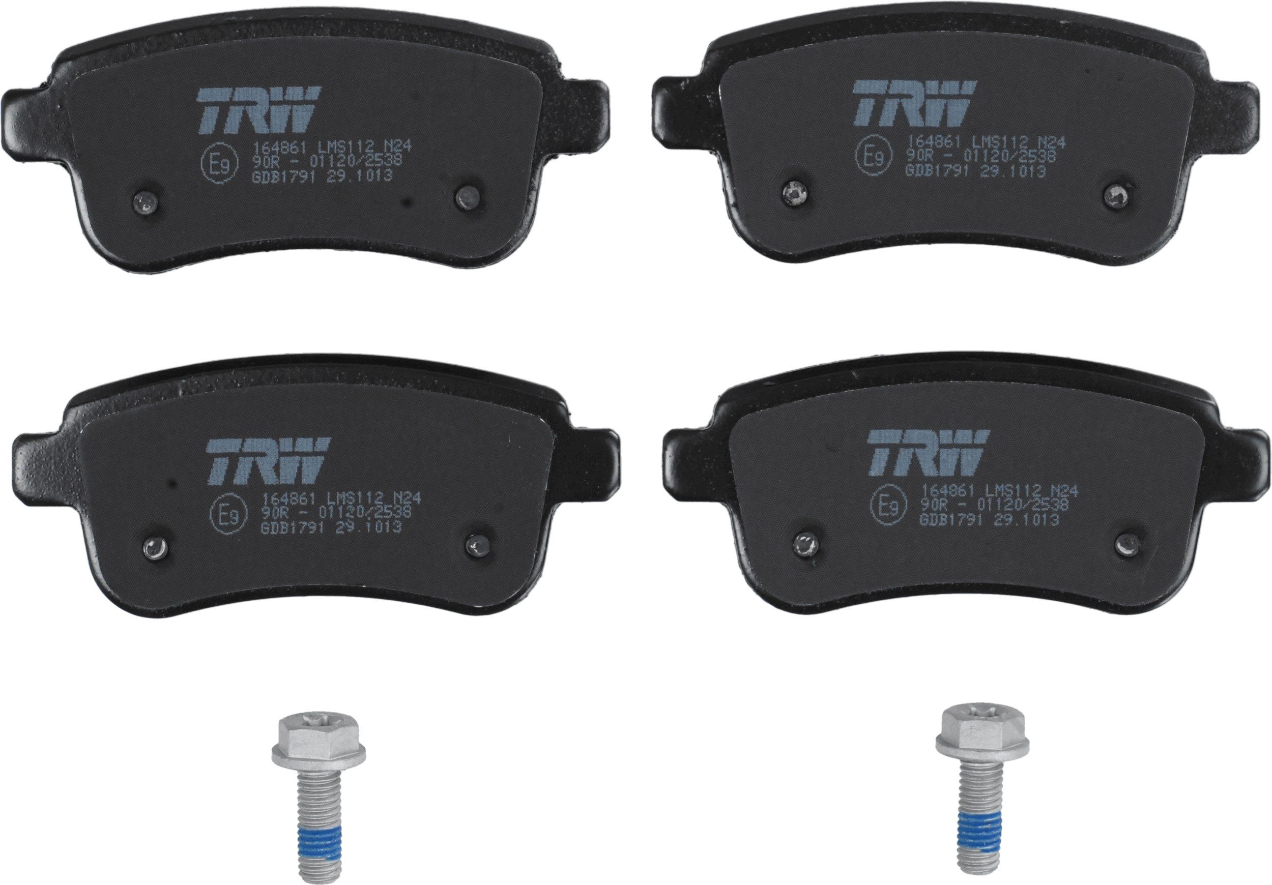 TRW DISC BRAKE PADS - TecDoc 2