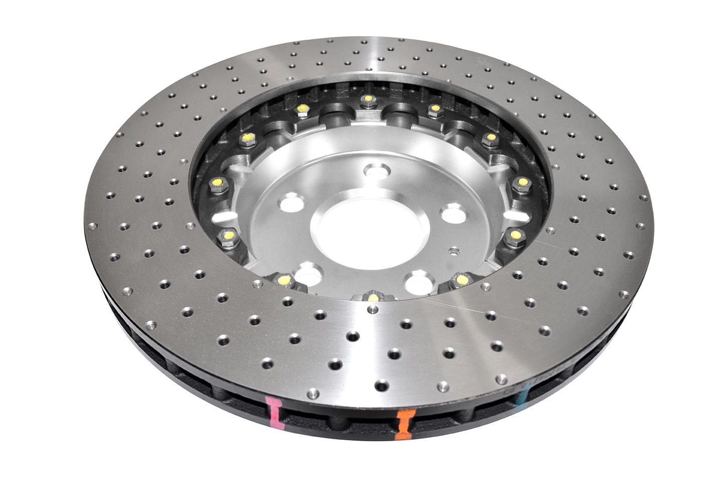 5000 Fully Assembled 2-piece Clear Anodised Hat Cross-drill and Dimple KP [ AUDI-RS3 -> F ] - TecDoc 2