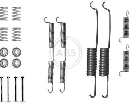 Accessory Kit, brake shoes 0687Q