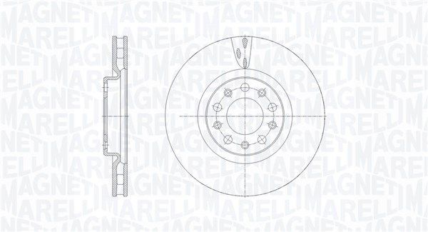 361302040671 MAGNETI MARELLI féktárcsa