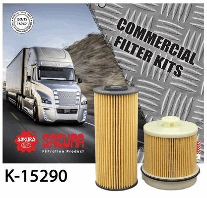 TRUCK FILTER KIT ISUZU NLR85 - TecDoc Only