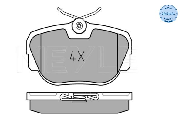Bremsbelagsatz, Scheibenbremse