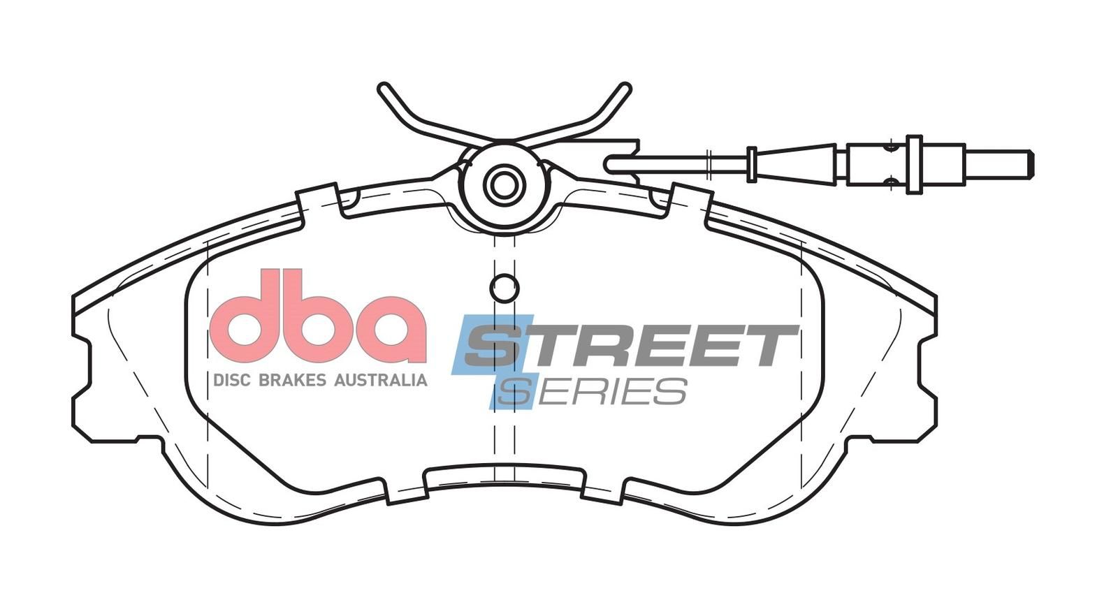 DBA SS STREET SERIES BRAKE PADS [ Citreon XSARA/Berlingo/Peugeot 306 F ] - TecDoc Only