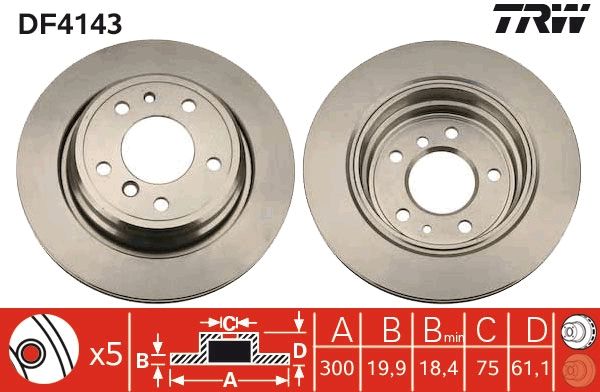 PAIRE DE DISQUES  9900