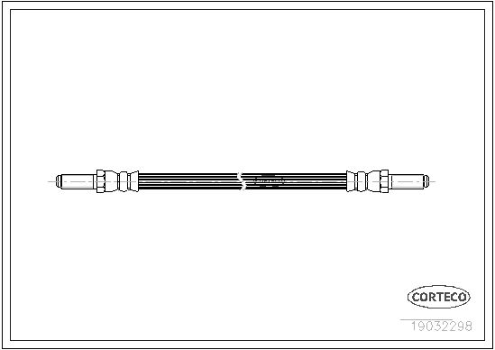 FLEXIBLE DE FREIN RELIANT  0705