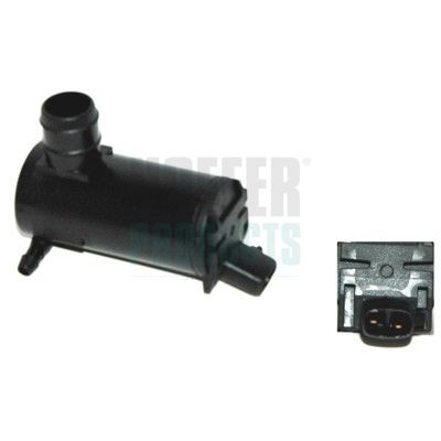 HOFFER 7500103 - Waschwasserpumpe, Scheibenreinigung