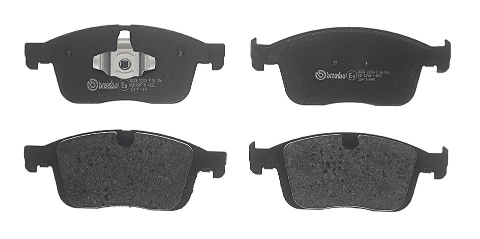 Brembo P 86 026 Bremsbelagsatz, Scheibenbremse