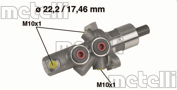 METELLI 05-0175 - Hauptbremszylinder