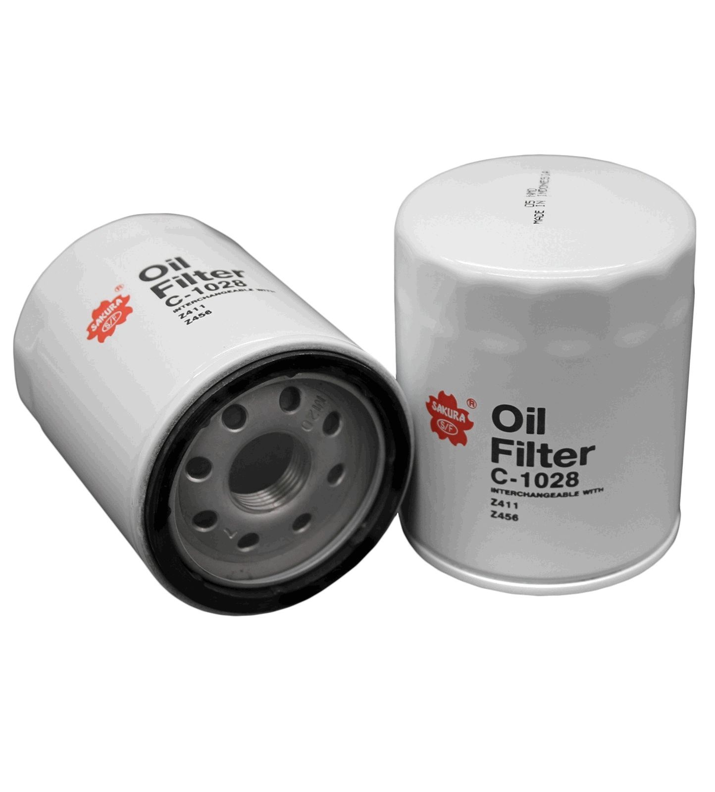 OIL FILTER FITS Z456 Z411 - TecDoc 1