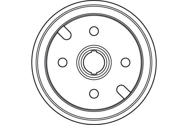 TRW BRAKE DRUM - TecDoc 2