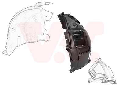 Verkleidung, Radhaus