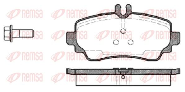 Premium Front Brake Pad Set Premium Front Brake Pad Set