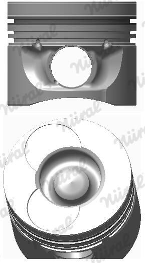 N&Uuml;RAL 87-743107-00 - Kolben