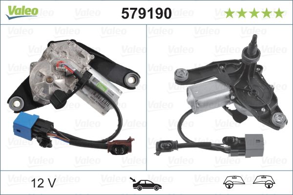 579190 VALEO ORIGINAL PART törlőmotor