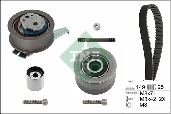 Timing Belt Kit 530 0835 10