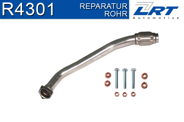 LRT R4301 - Reparaturrohr, Katalysator