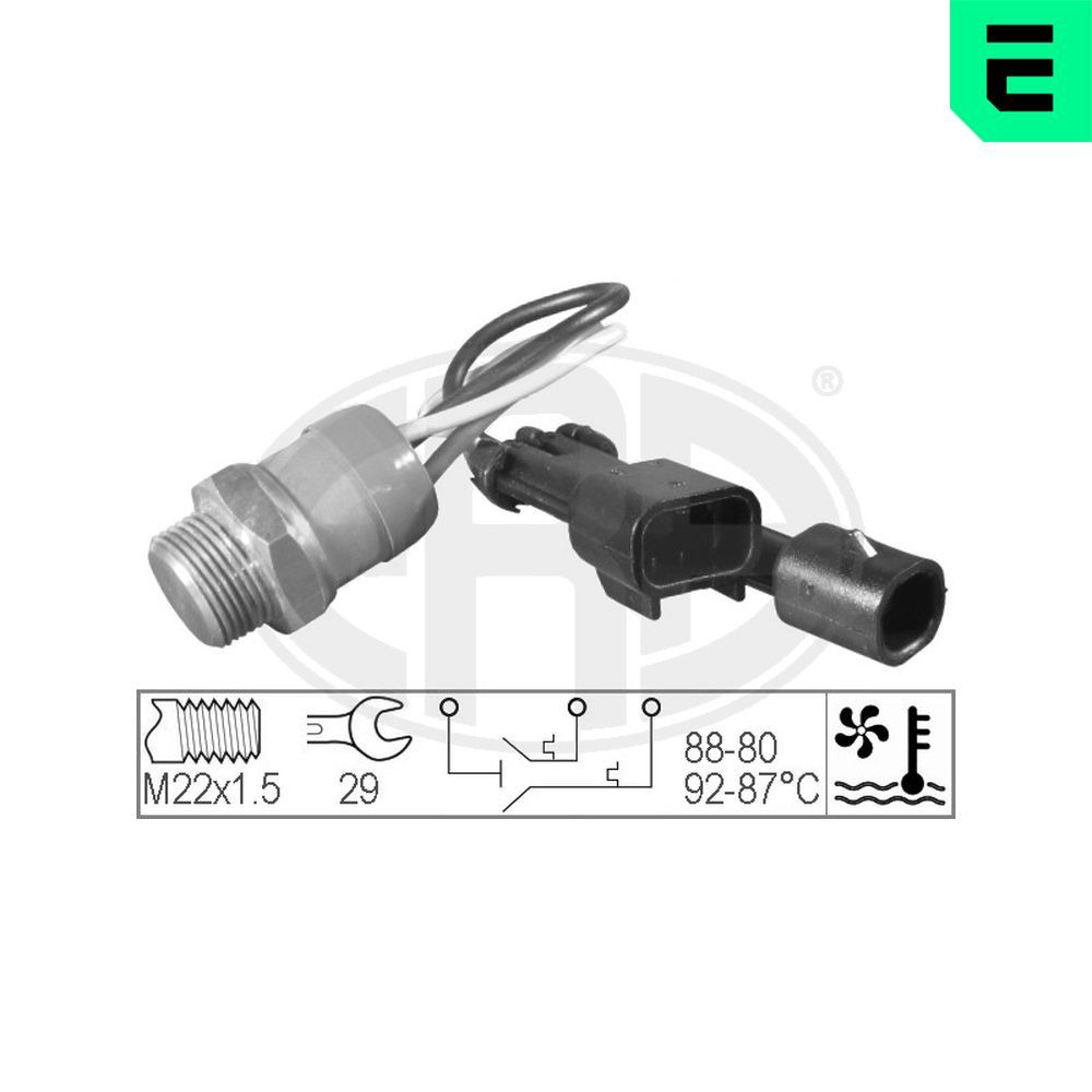 Temperaturschalter, Kühlerlüfter