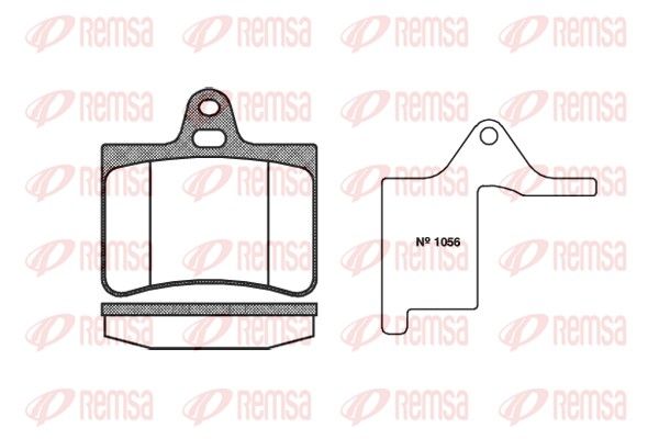 Premium Rear Brake Pad Set Premium Rear Brake Pad Set