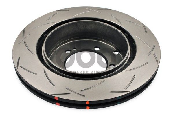 4000 Cross-drill and Dimple  WAVE Disc KP [ Mitsubishi EVO V-IX 96-08 R ] - TecDoc 1