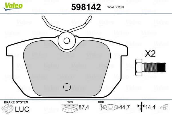 PLAQ FREIN ALFA 145,146,155, FIAT P  .