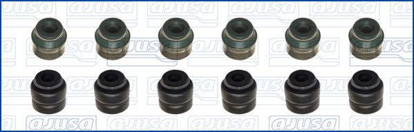 Dichtungssatz, Ventilschaft