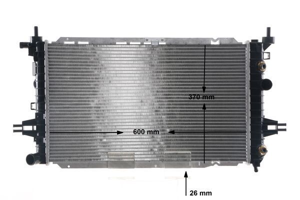 Radiador, refrigeración del motor