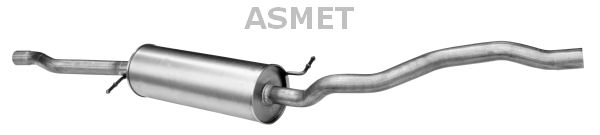 ASMET 03.098 - Mittelschalld&auml;mpfer