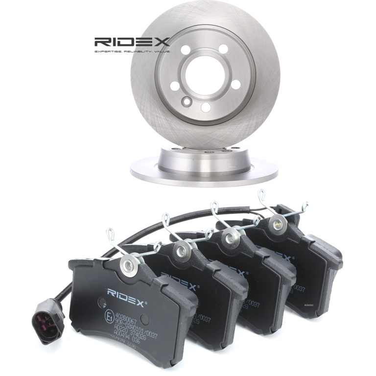 Remmenset, remschijf