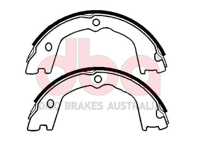 Street Series Brake Shoes [Iveco Parking Brake 190mm] - TecDoc Only