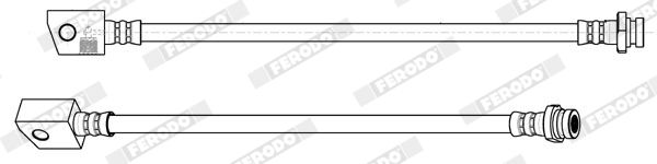 FHY2815 FERODO fékcső
