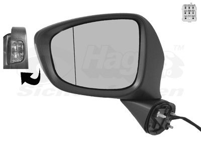 VAN WEZEL 2780817 Exterior Mirror